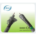 CCS Conducteur RG6 Câble coaxial avec tressage triphasé